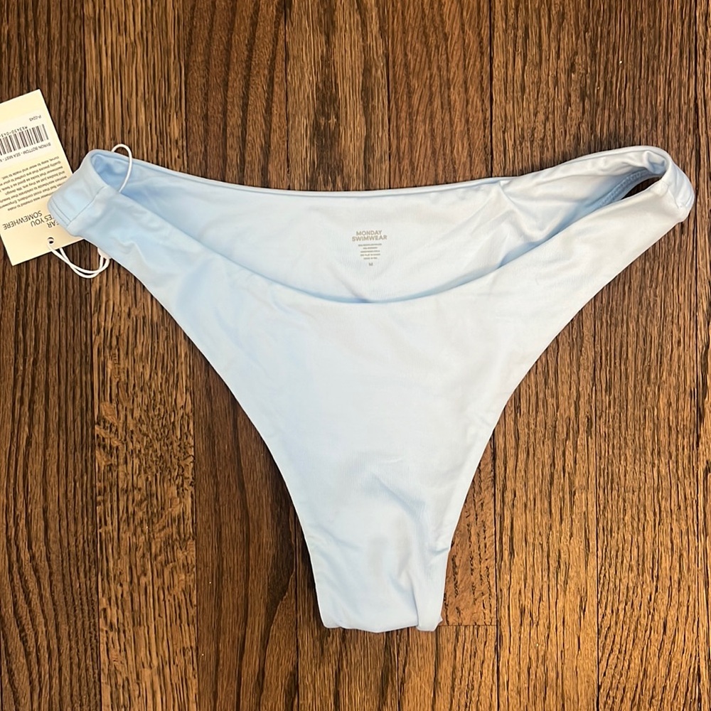 Monday swimwear bikini bottoms - sea mist